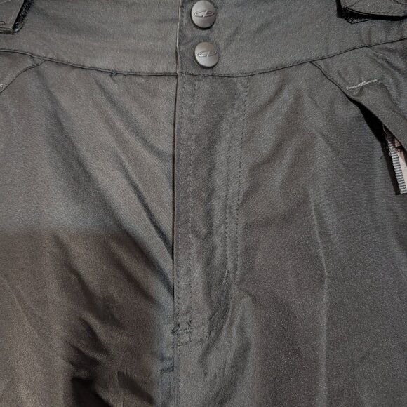 Champion Unisex Boys Girls Insulated Waterproof Black Ski Snow Pants - Picture 4 of 13